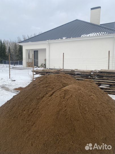 Доставка пгс. песок