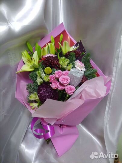 Цветы, шары