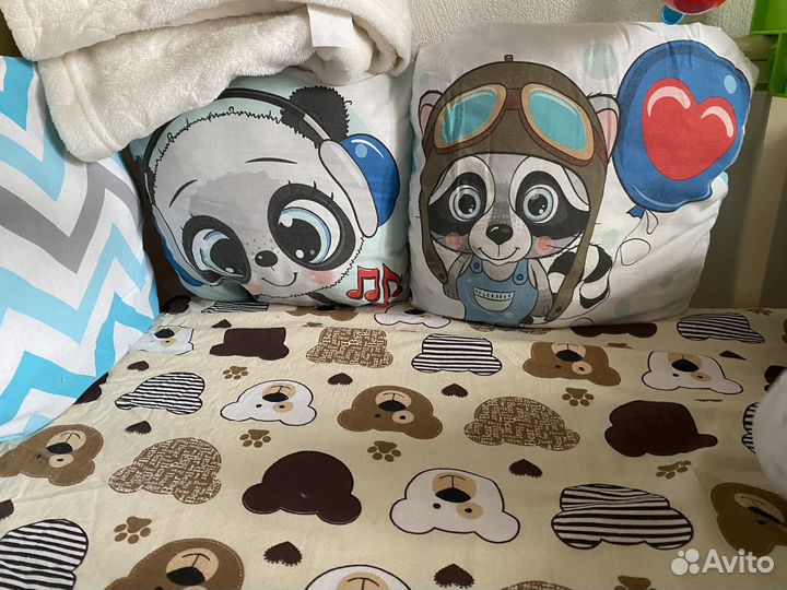 Бортики в кроватку бу