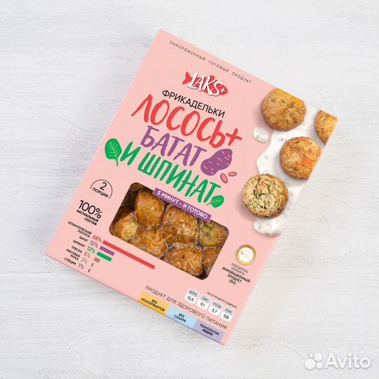 Фрикадельки из семги