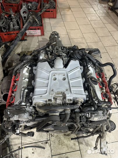 Разбор Audi A8L D4 A8D4 3.0 двигатель Ауди А8 cgwa
