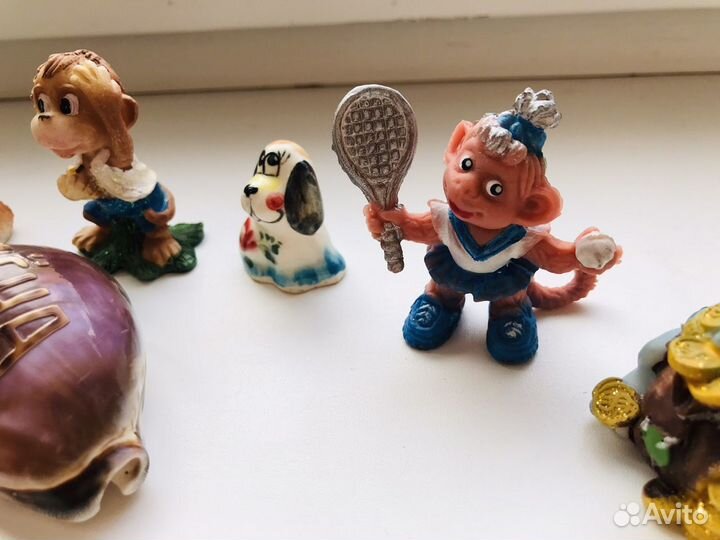 Ракушки и фигурки