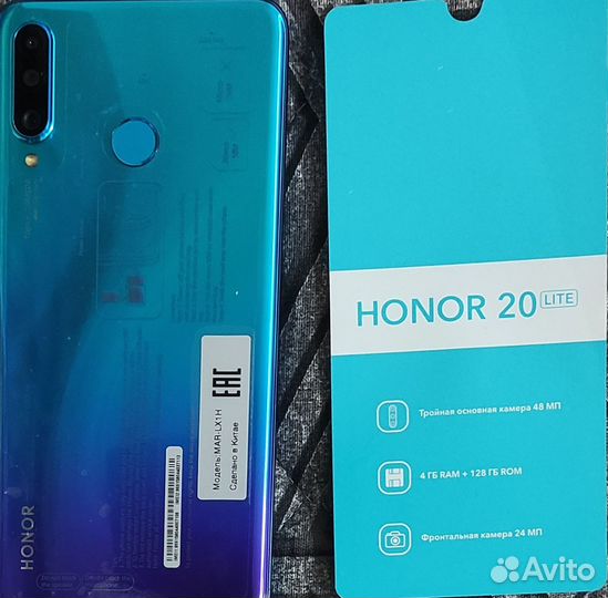 HONOR 20 Lite (RU), 4/128 ГБ