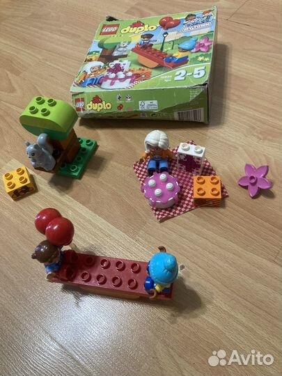 Lego duplo паровозик оригинал