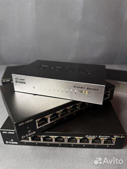 Коммутатор D-Link DGS-1008D 10/100/1000 Гбит
