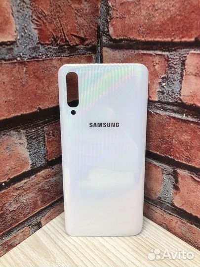 Задняя крышка для Samsung A50 SM-A505, белый