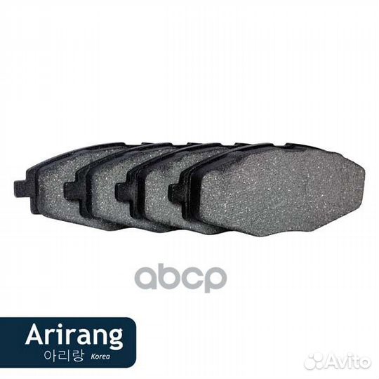 Колодки дискового тормоза перед. Daewoo (Nexia R13