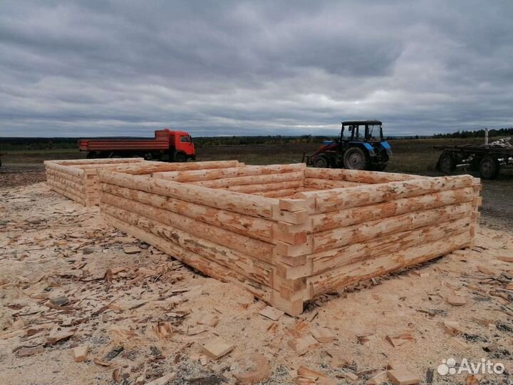 Сруб для бани