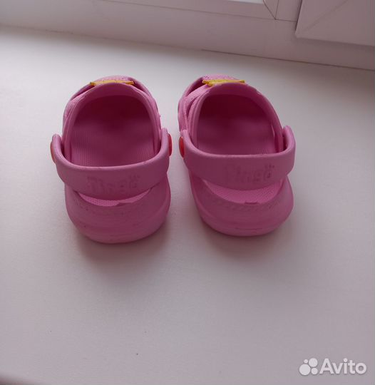 Сабо/шлёпки для девочки 21 размер