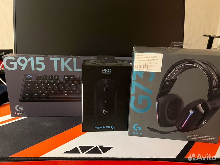 Легендарный набор Logitech для про геймера