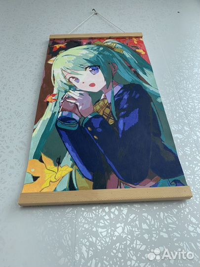 Аниме гобелен Когда плачут цикады по номерам