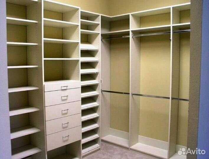 Гардеробные на заказ от производителя