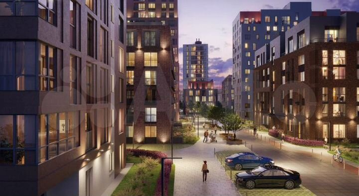 2-к. квартира, 58,7 м², 9/13 эт.