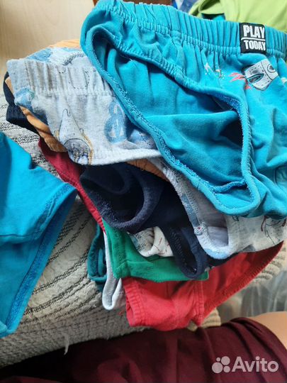 2 больших пакета вещей для мальчика (р.98-116)