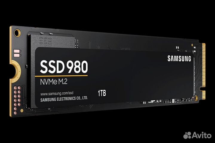 SSD накопитель samsung 980 1tb mz-v8v1t0bw