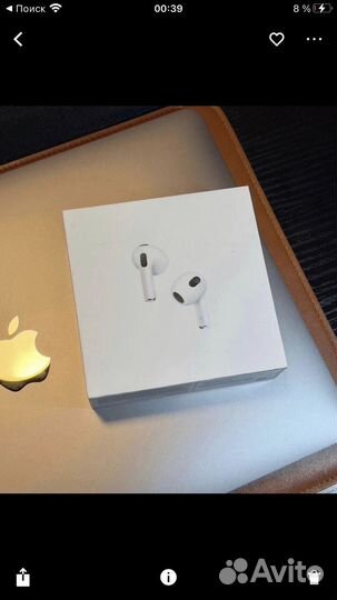 Продам беспроводные наушники Air plus 3 (Премиум)