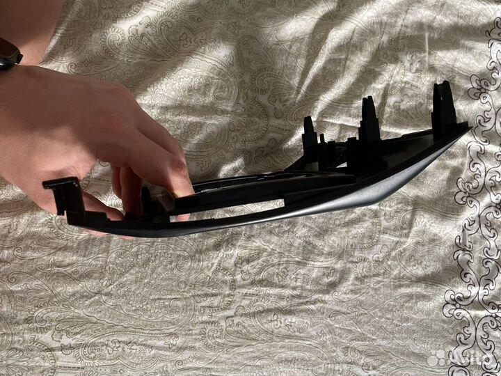 Рамка для 2 din магнитолы kia cerato 3