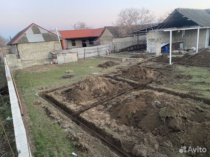 Услуги миниэкскаватора