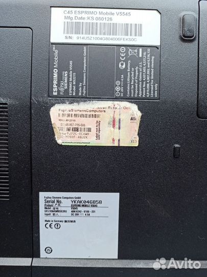 Ноутбук Siemens