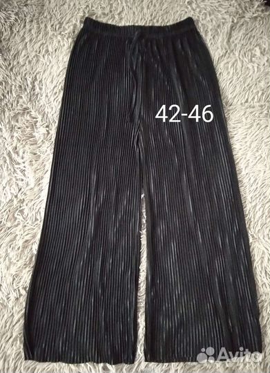 Брюки гофре летние