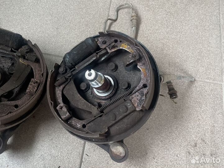 Кулак цапфа задняя Kia spectra