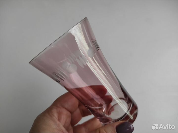 Стопки (рюмки) из цветного стекла Тарбеклаас