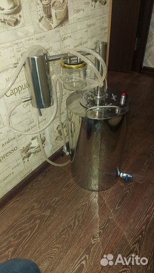 Самогонный аппарат с сухопарником на 20 литров