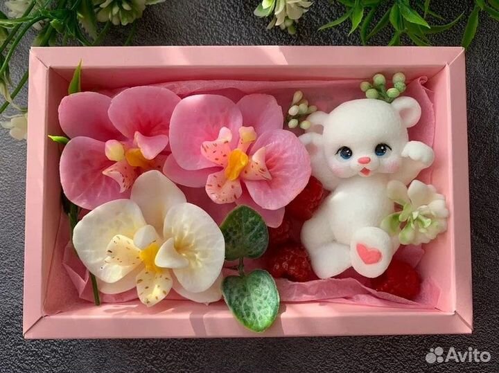 Мыло ручной работы. Букет 