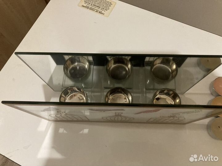 Подсвечник стекло