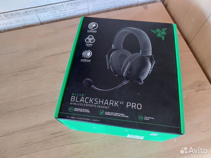 Беспроводная игровая гарнитура Razer BlackShark V2