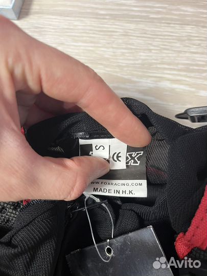 Моточерепаха Fox P13/Защита на спину FOX/Визор