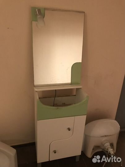 Раковина с тумбой бу