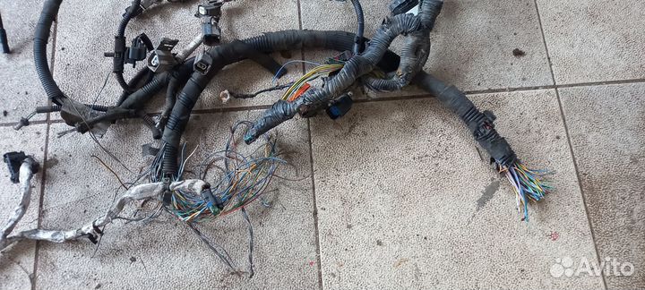 Проводка двигателя ford transit 2.2