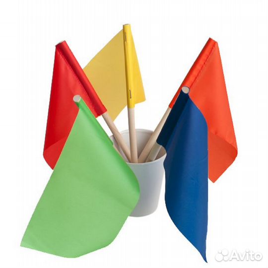 Флажки спортивные 20х11 2 штуки