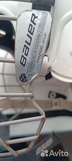 Шлем хоккейный с сеткой Bauer