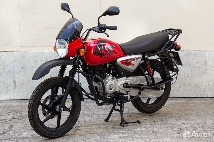 Мотоцикл bajaj boxer bm 150 x disk (5 ступенчатая