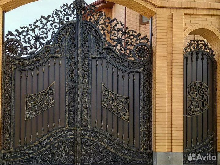 Кованые ворота