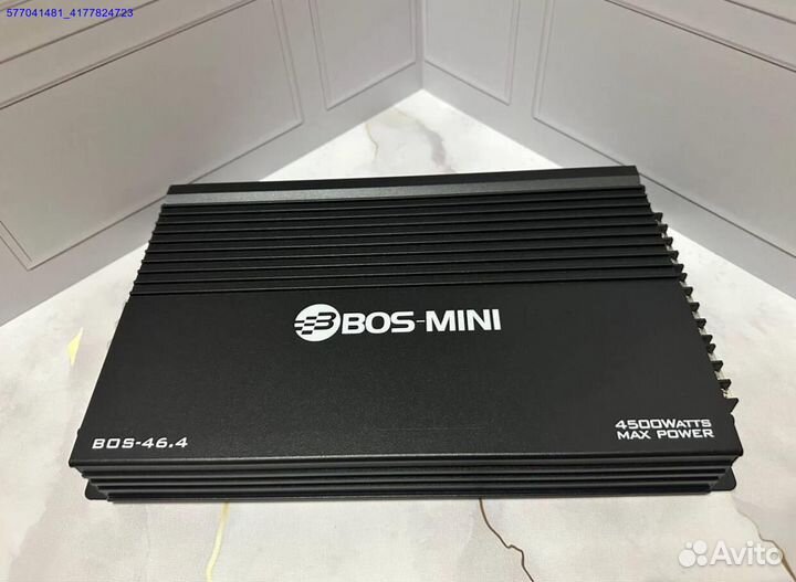 Новый усилитель BOS mini BOS-46.4 4500W