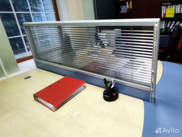 Перегородка офисная, между столами