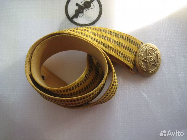 Ремень офицерский парадный