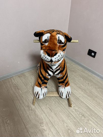 Тигр качалка детская