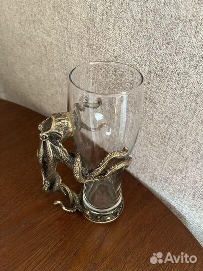 Пивной бокал пивная кружка латунь