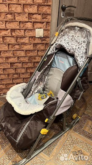 Детские санки коляска бу