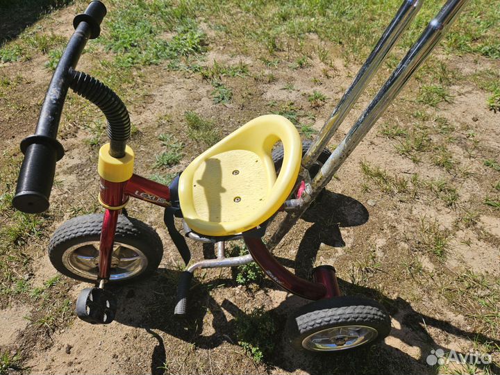 Велосипед коляска с ручкой