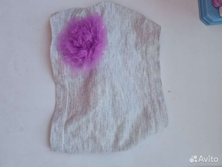 Шапочка для девочки весна-лето-осень