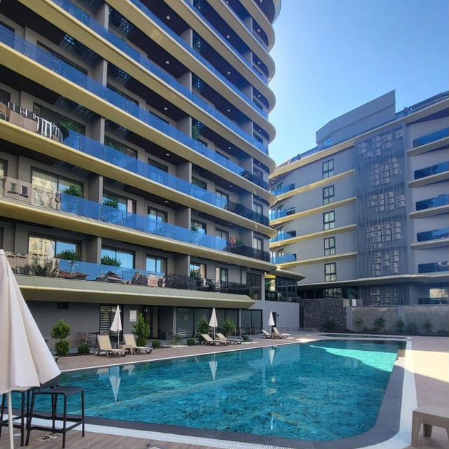 2-к. квартира, 55 м² (Турция)