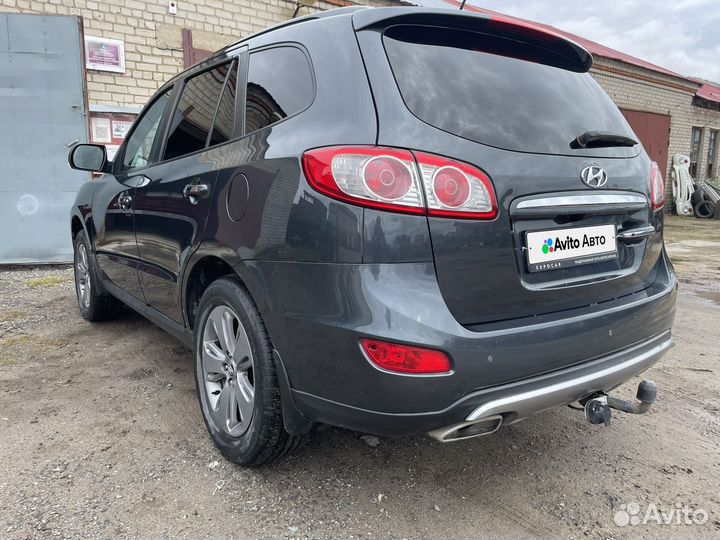 Hyundai Santa Fe 2.4 AT, 2012, 209 000 км