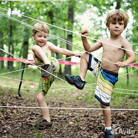 День рождения в стиле аниме Наруто. Игра в парке