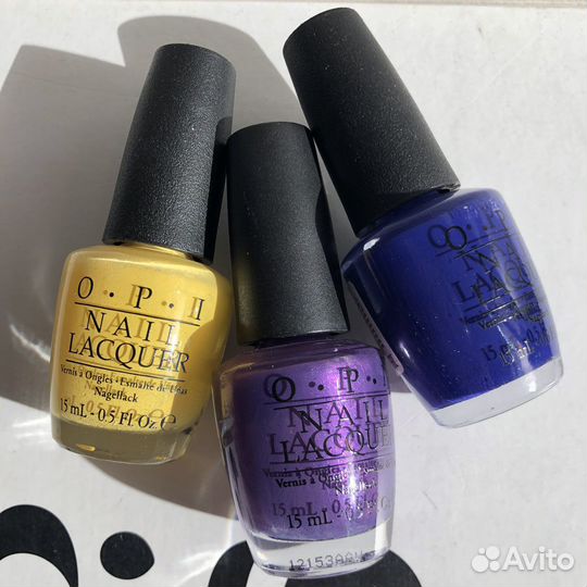 Лаки для ногтей OPI