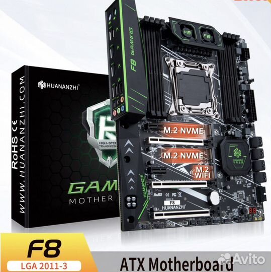 Новая Huananzhi X99-F8/X99-TF материнская плата